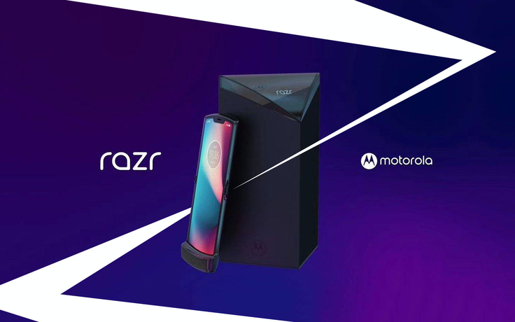 Рендер по утечкам Moto RAZR 2019