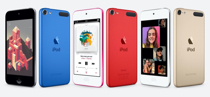 Логотип в центре — фирменная фишка всех iPod